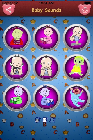 Baby Sounds: The Talking Baby screenshot 3