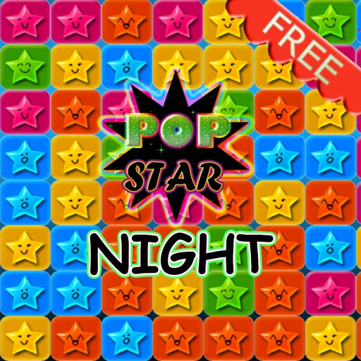PopStar Night Free-a fun pop blast games icon