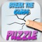 Break the Glass is a new type of visual perception puzzle game that has you break the topmost piece of glass piece by piece as you work your way down