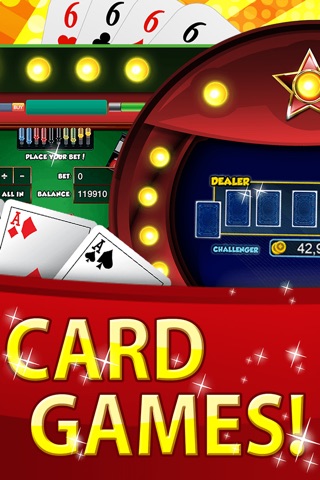 100 Casino Slots - Bingo, Poker Deluxe, Blackjack And More Machines screenshot 3