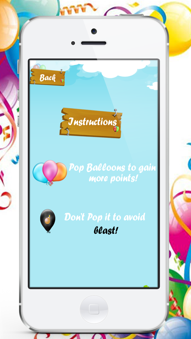Pop Balloons Game HD Lite screenshot 4