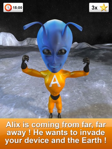 Alix the talking Alien for iPad screenshot 2