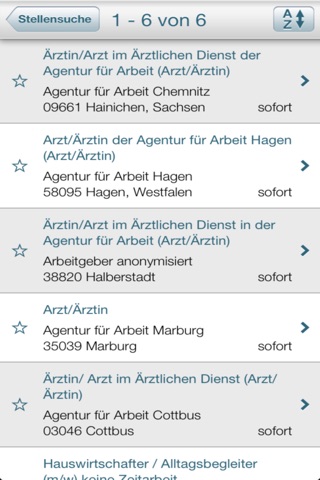 Jobsuche – die Jobbörse der BA screenshot 2