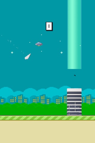 Flappy Paper Plane screenshot 2
