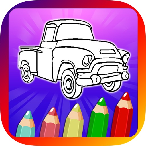 Coloring Book Trucks Edition icon