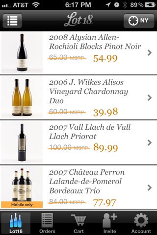 Lot18 Wine screenshot 3