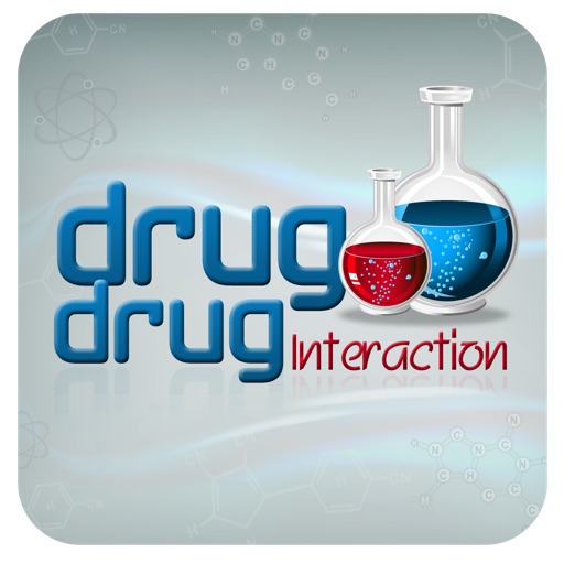 Drug durg interaction التفاعل الكيميائي بين الأدويه icon