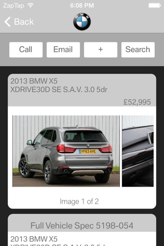 Barons Farnborough BMW screenshot 3