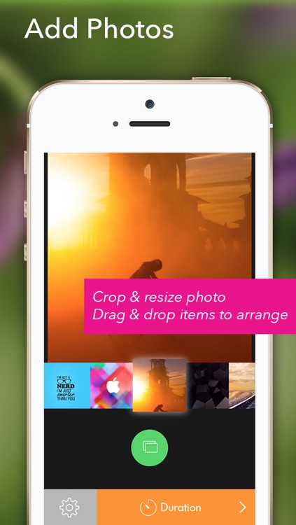 PhotoFlow - Create amazing photo slide show to Vine , Facebook