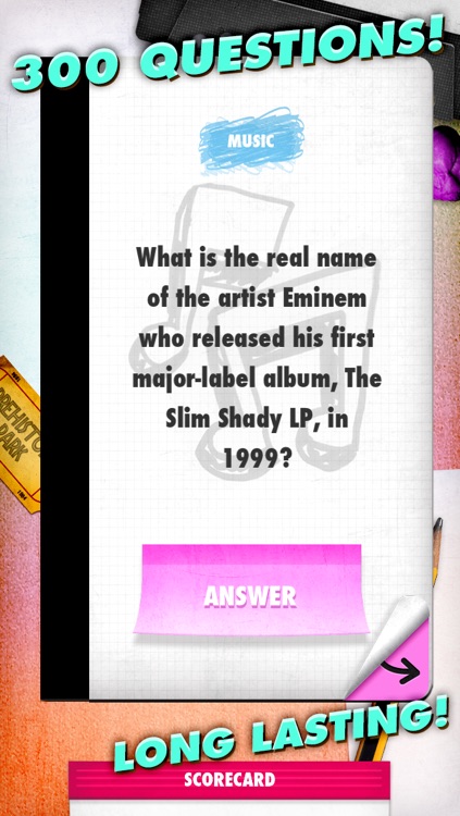 90s QUIZ – a trivia game about the nineties