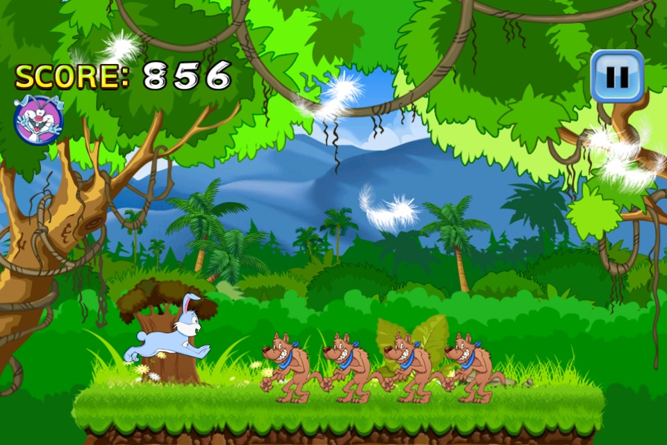 Baby Bunny Run : Ralph's Day Dash from the Wolf screenshot 3