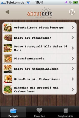 AboutNuts Rezepte screenshot 2