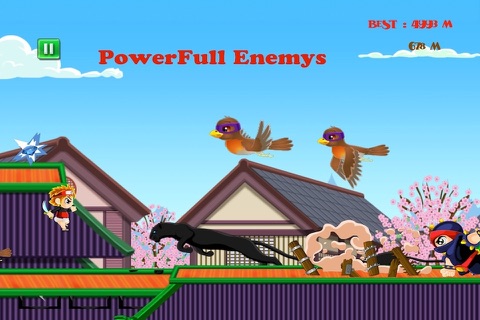 Ninja Baby - Fury of the Diaper Fighter and Endless Saga Run screenshot 3