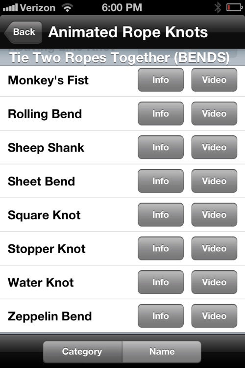 Animated Rope Knots