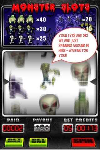 Monster Slots - Best Super Fun Casino Slot Machine Game screenshot 3