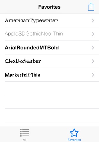 Axe Font Selecter screenshot 3