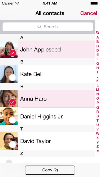 Visual Contacts screenshot-3