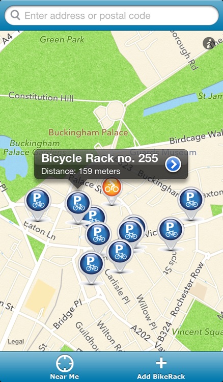 Bike Rack Locator