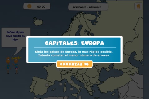 Capitales de Europa screenshot 2