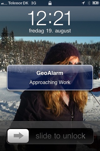 GeoAlarm - location-based alarm screenshot 3