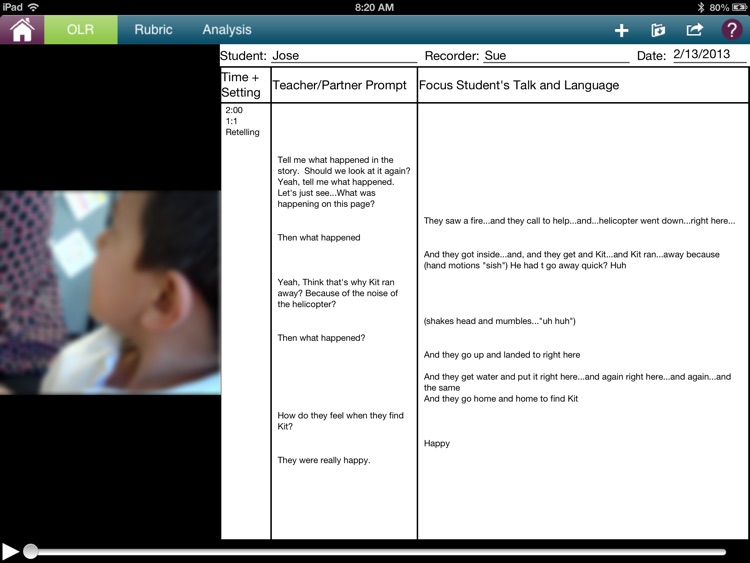 Oral Language Assessment Toolkit