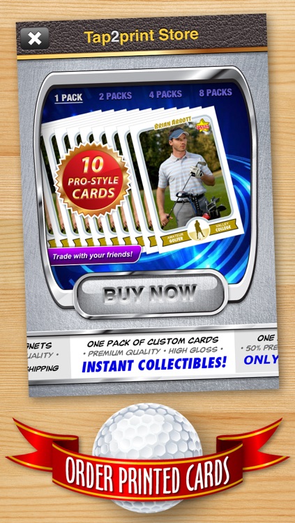 Golf Card Maker - Make Your Own Custom Golf Cards with Starr Cards screenshot-4