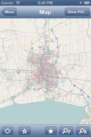 Bangkok, Thailand Offline Map - PLACE STARS screenshot 2