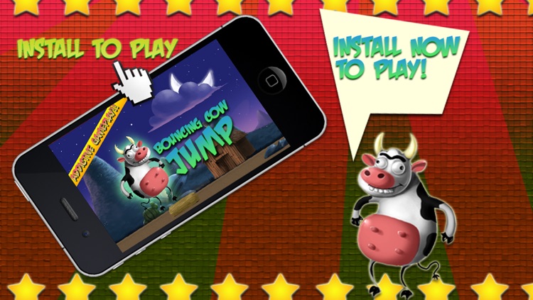 Bouncing Cow Jump - A Fun Bovine Adventure Game For Kids Of All Ages FREE screenshot-4