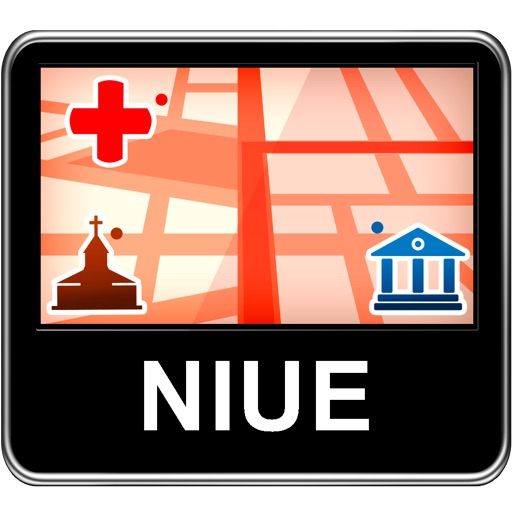 Niue Vector Map - Travel Monster icon