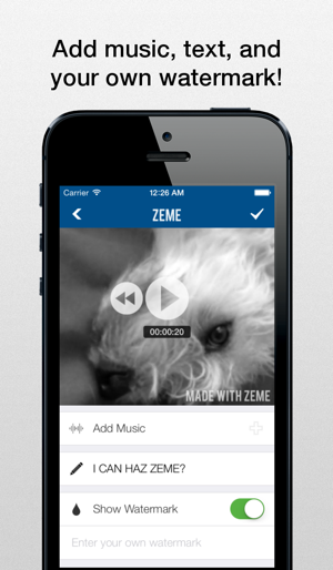 Zeme -  Vine及Instagram的影片編輯工具(圖3)-速報App