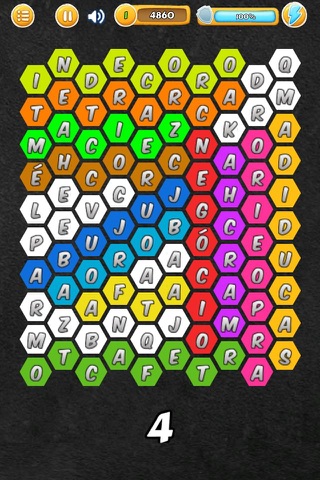 Caça Palavras Hexagonal screenshot 3