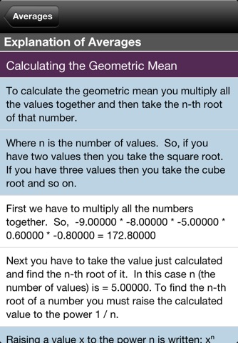 Averages Calculator screenshot 4