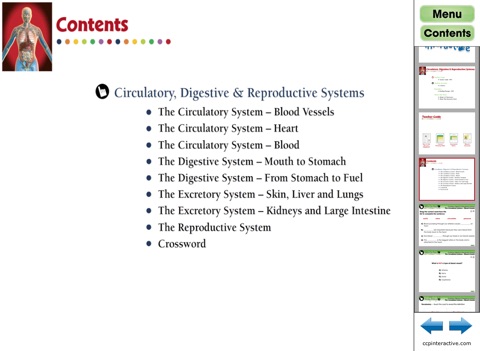 Circulatory, Digestive & Reproductive Systems - Free CH1 screenshot 3