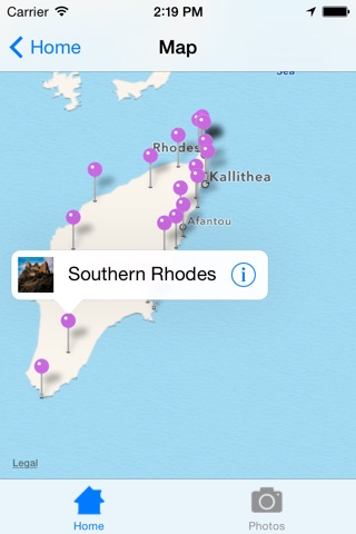 Travel Guide of Rodos Island screenshot 4