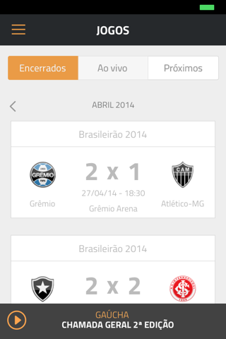 Futebol da Gaúcha screenshot 3