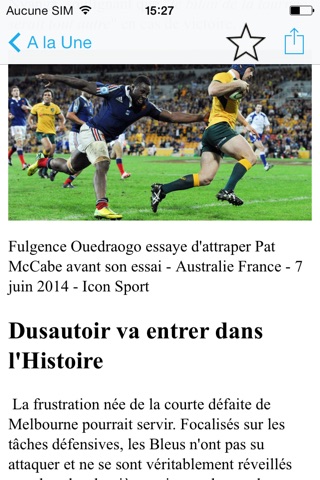 Rugby Top14 screenshot 4