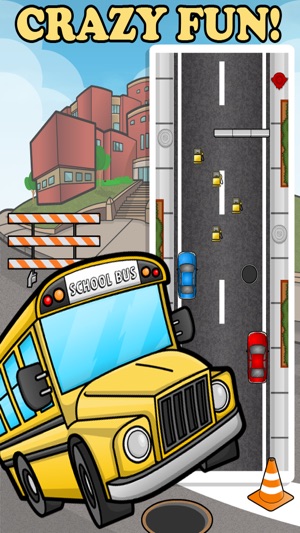 校车疯狂的有趣 - School Bus Crazy Fun(圖1)-速報App