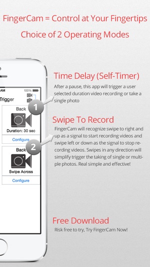 FingerCam Swipe based Spy Camera for capturing stealth candi(圖3)-速報App