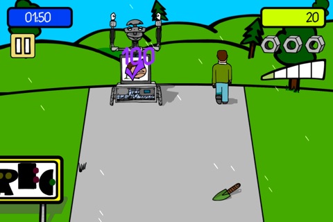 Robot Road Run screenshot 2