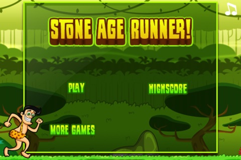Stone Age Runner Lite screenshot 3