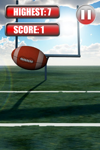 3D Foot-ball Juggle Blitz 2014 - Play for Free Game screenshot 2