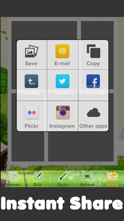 Inastant Collage maker plus photo frame - Add awesome picture magic effects & frames with insta collages maker screenshot-4