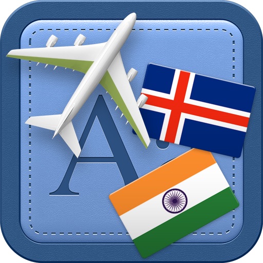 Traveller Dictionary and Phrasebook Icelandic - Hindi icon