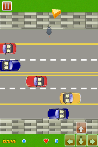 Crazy Little Rat Stuck in Road - Extreme Traffic Rodent Defense screenshot 3