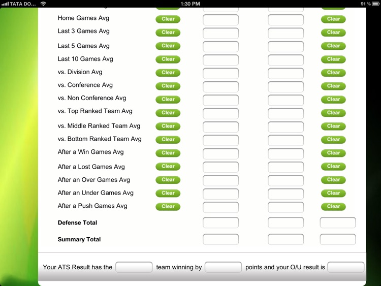 ATS Calculator - Sports Predictions Software 2014 screenshot-3