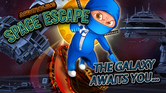 Agent Ninja Space Run 2 - Galaxy Race Da