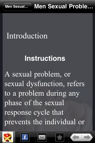 Men's Sexual Problems screenshot 3