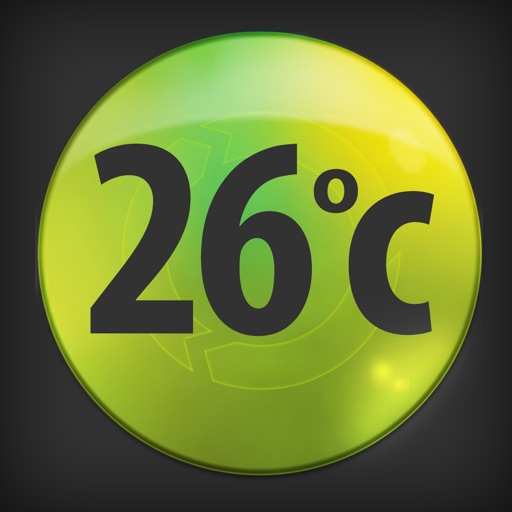 Thermometer & Battery Level Icon
