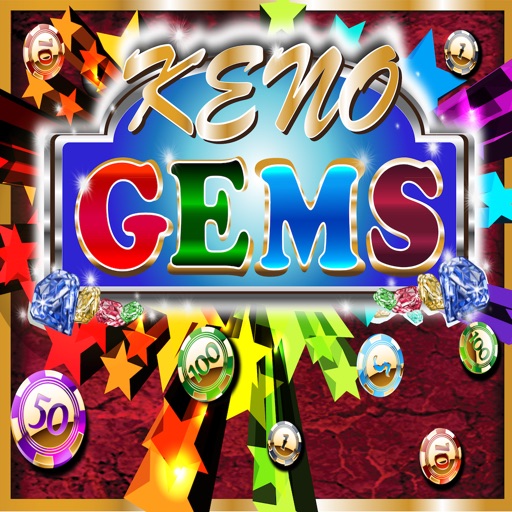 Keno Gems Casino Betting Game FREE iOS App