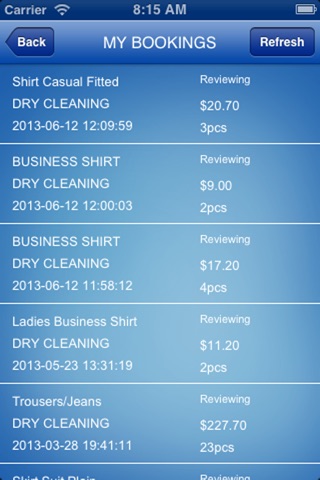 Hello Dry Cleaners screenshot 3